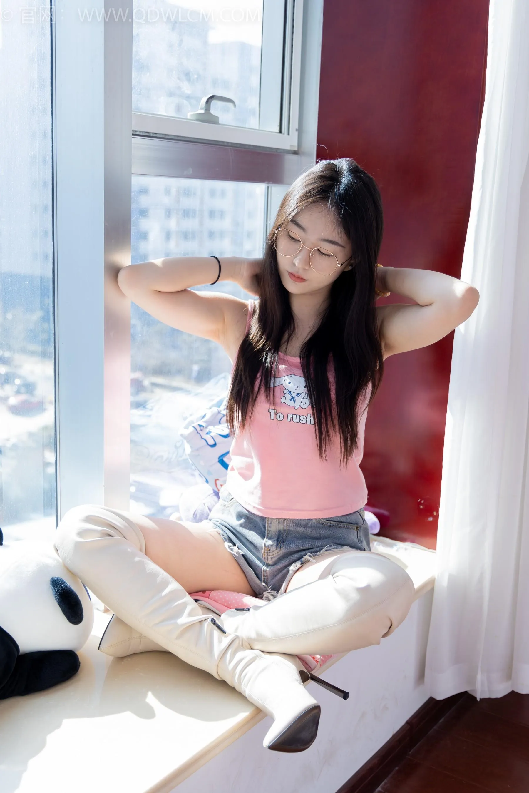 物恋传媒 NO.1519 美兔-机车少女 [171P]插图4